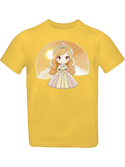 T-Shirt Kids Princess Yellow Sunrise