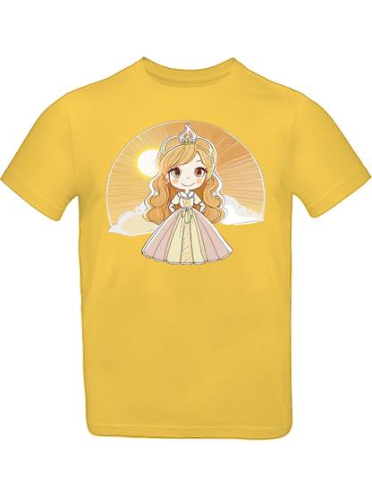 Camiseta Princesa Amanecer Amarillo para Niños SK
