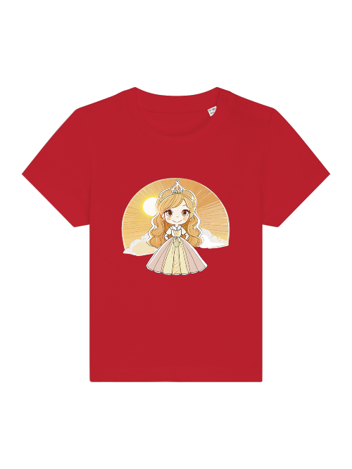 Prinzessin im Gelben Sonnenaufgang - Baby Creator T-Shirt SK