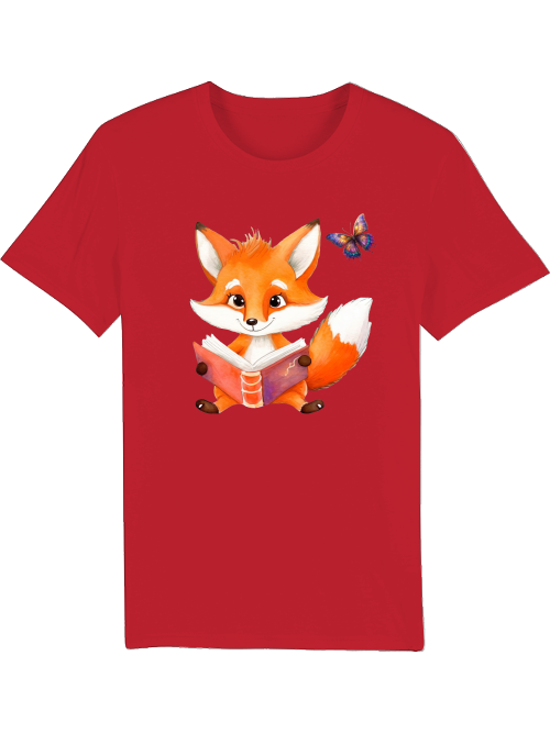 Partnershirt Fuchs mit Schmetterling Creator T-Shirt