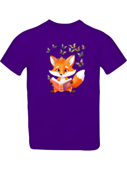 Fuchs mit Schmetterling Gruppe T-Shirt Kids SK