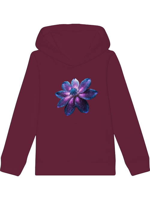 Mini cruiser hoodie galaxy flower