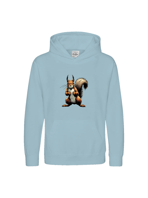 Kids Premium Hooded Sweat Squirrel