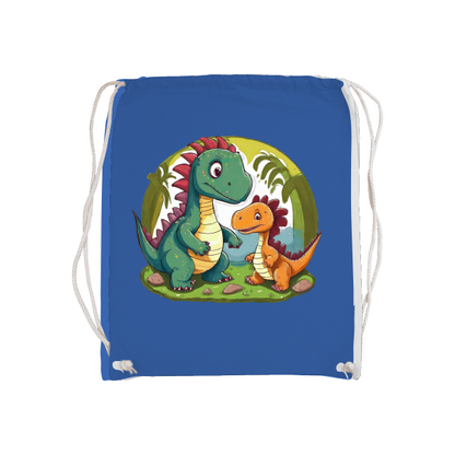 Bolsa de gimnasio básica dos dinosaurios