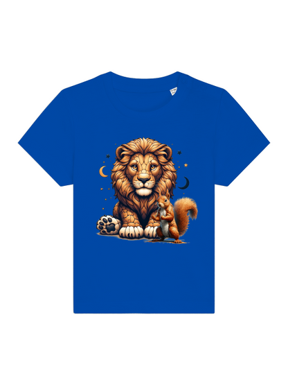 Baby Creator T-Shirt Loewe with squirrels and moons