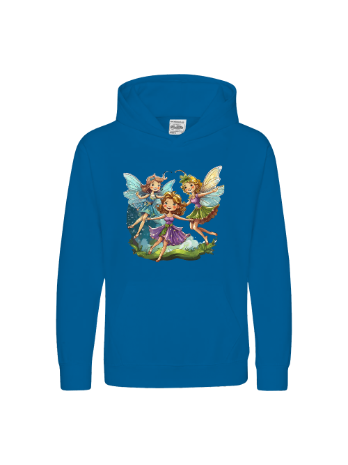 Sudadera con capucha premium para niños Fairy Dance