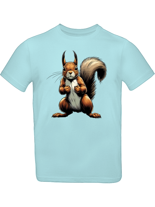 T-shirt kids squirrel