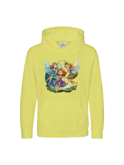Sudadera con capucha premium para niños Fairy Dance