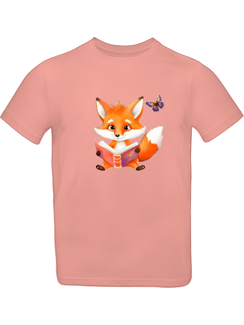 T-Shirt Kids Fox with Butterfly