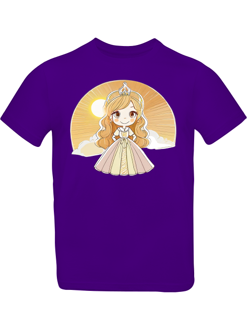 T-Shirt Kids Princess Yellow Sunrise