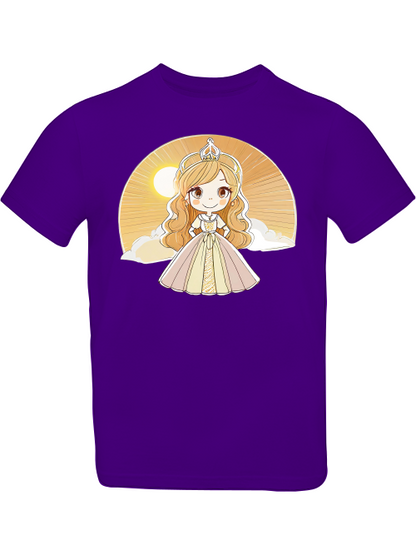Camiseta Princesa Amanecer Amarillo para Niños SK