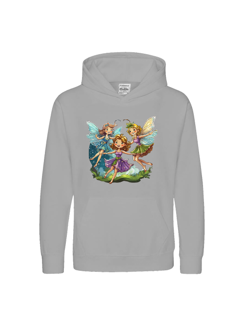 Sudadera con capucha premium para niños Fairy Dance