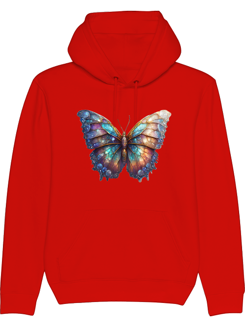 Cruiser Hoodie Partner Shirt Galaxy Butterfly