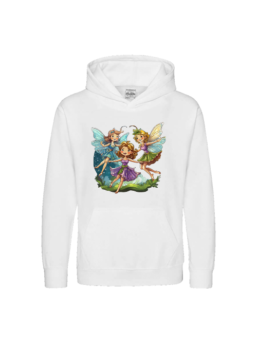 Sudadera con capucha premium para niños Fairy Dance