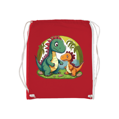 Bolsa de gimnasio básica dos dinosaurios