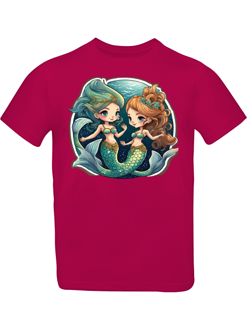 T-shirt kids mermaids