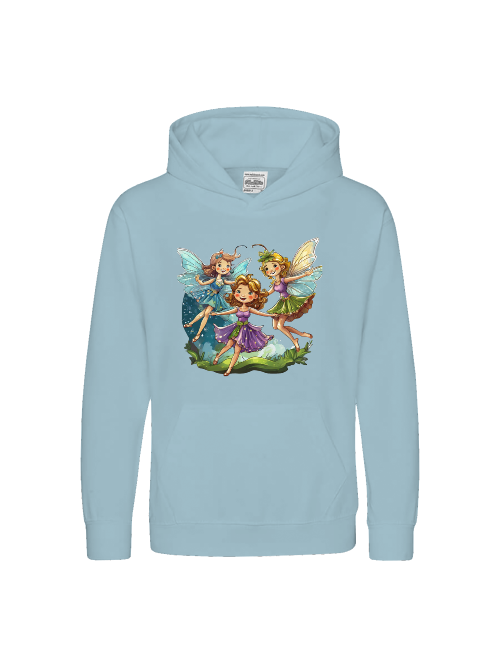 Sudadera con capucha premium para niños Fairy Dance